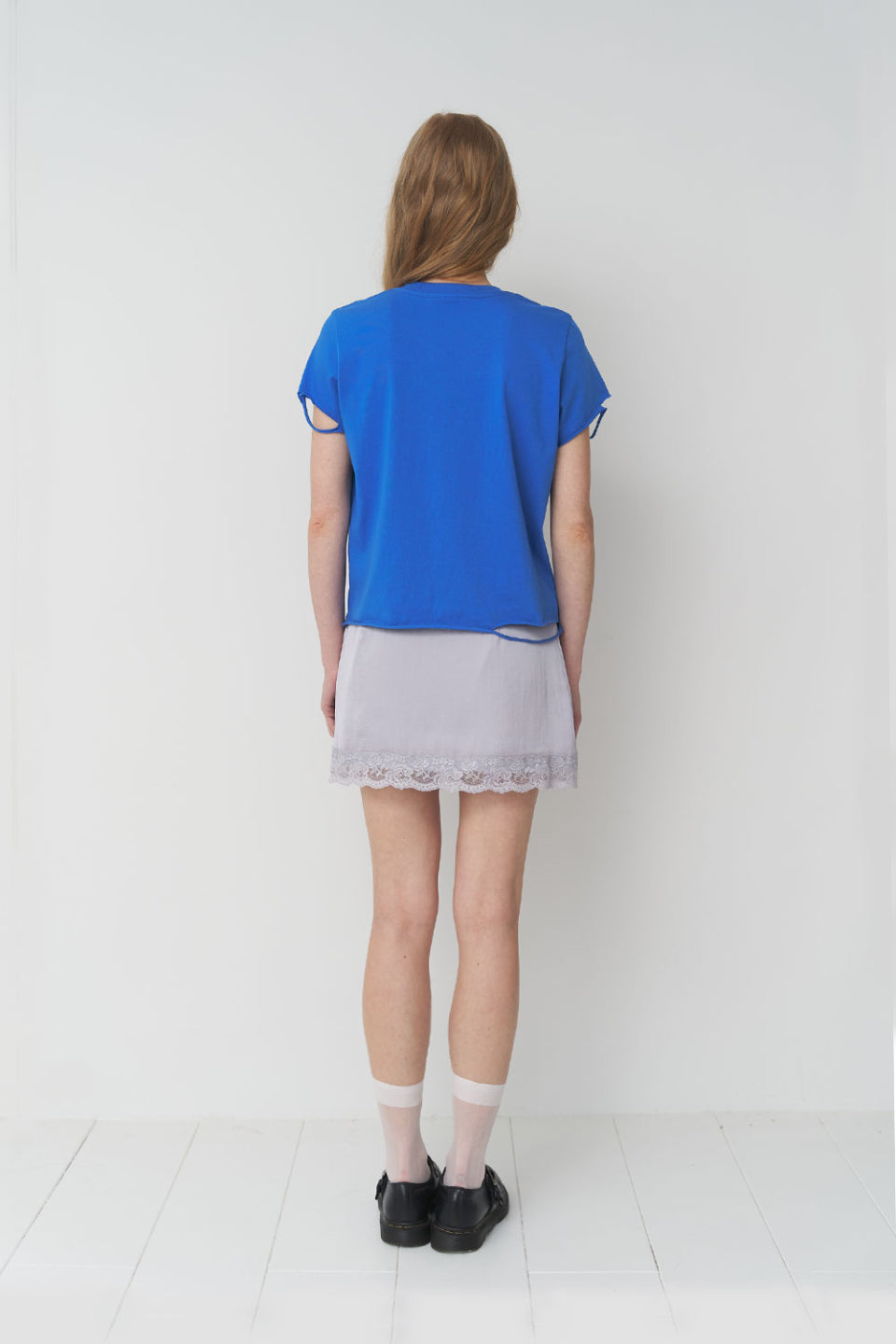 [ Pre-order ] Lace Satin Skirt