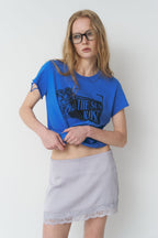 [ Pre-order ] Lace Satin Skirt