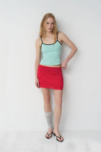 [ Pre-order ] Lace Satin Skirt