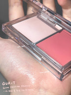 [ 店主極推 - 現貨 ] QUA-T 光澤保濕胭脂高光盤✨Glow Melting Palette