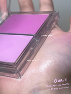[ 店主極推 - 現貨 ] QUA-T 光澤保濕胭脂高光盤✨Glow Melting Palette