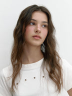 [ Pre-order ] Curve Eyelet T