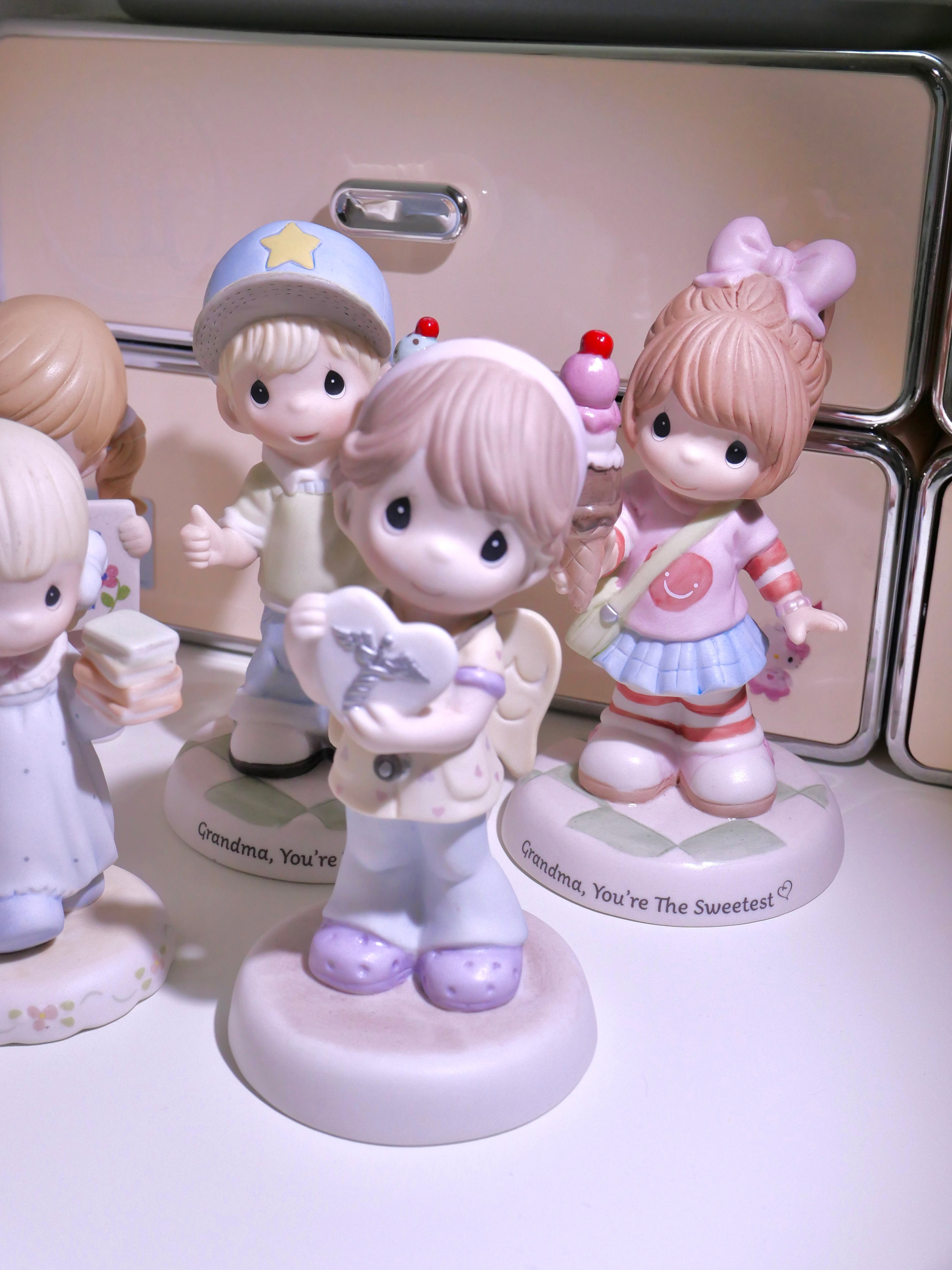 [ 現貨 ] Precious Moments 中古收藏水滴陶瓷娃娃
