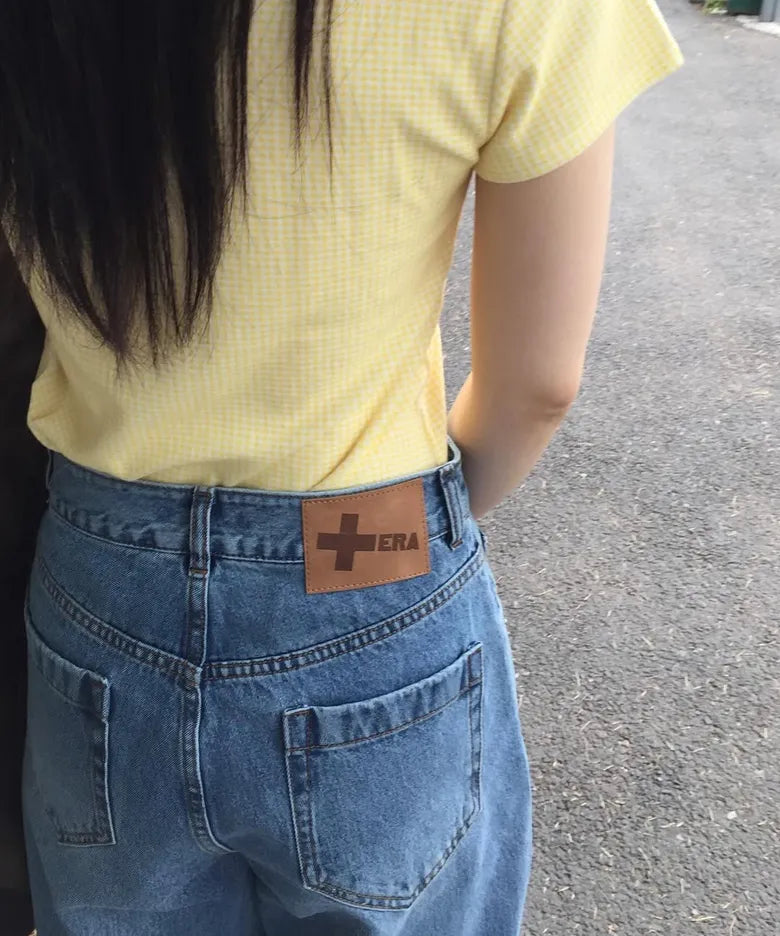 [ Jennie 同款 Pre-order ] Women Era Wide Fit Denim Pants