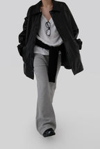 [ Pre-order ] Boot Cut Wide Pants