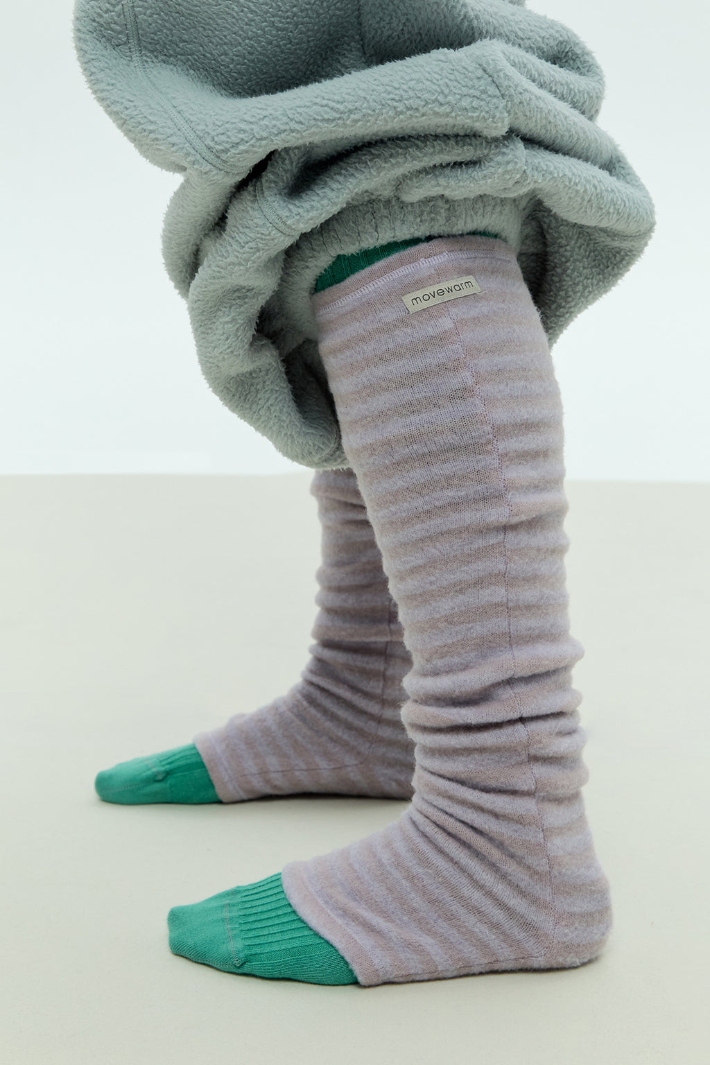 [ Pre-order ] Stripe Knee Socks