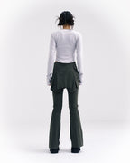 [ Pre-order ] Lotus crew neck top - Gray