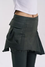 [ Pre-order ] Lotus crew neck top - Gray