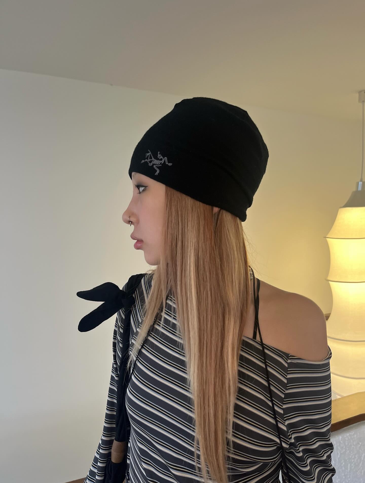 [ Pre-order ] Stripe Strap T-Shirt