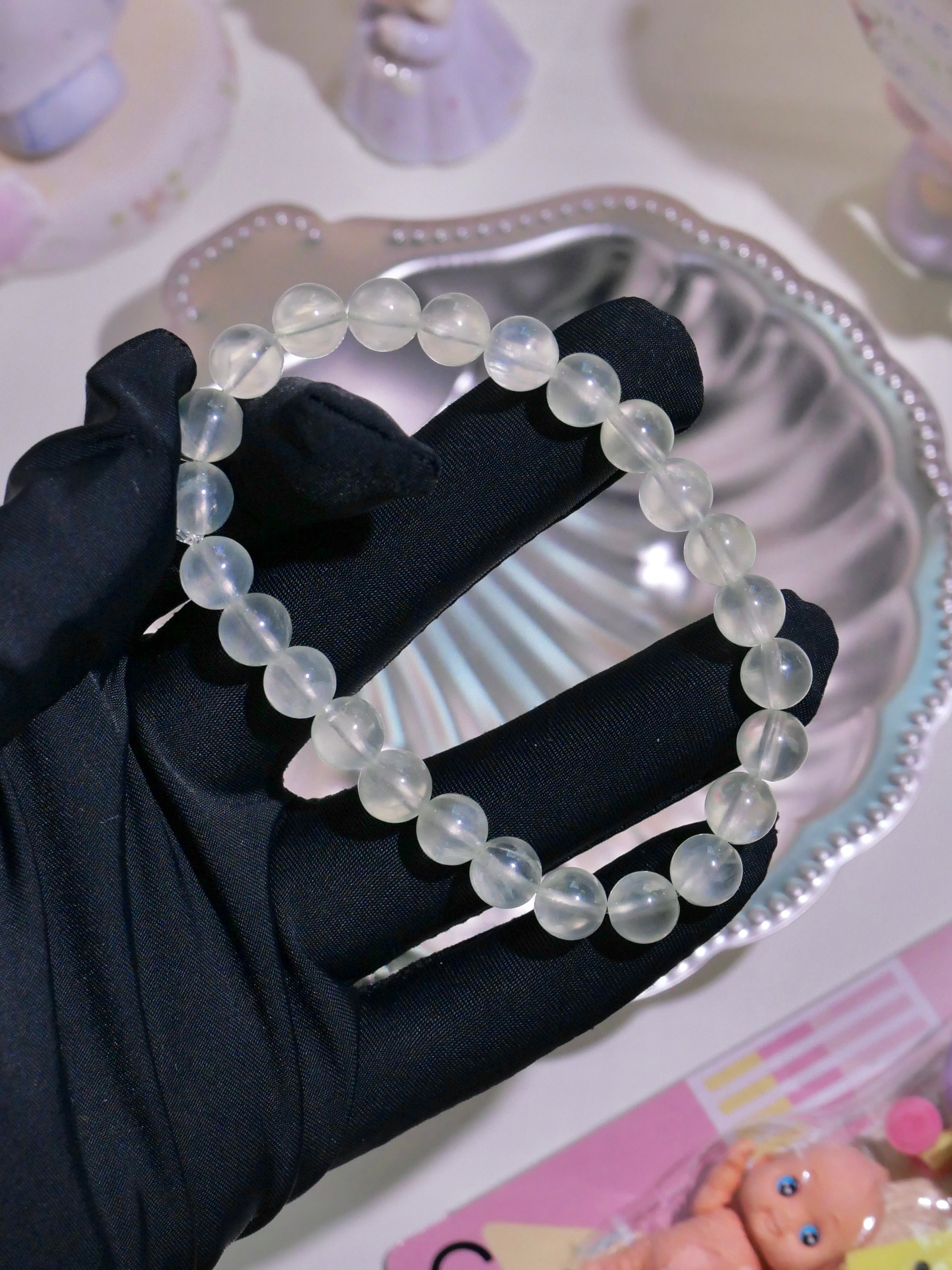 [ 現貨 ] 葡萄石手串 Natural Prehnite Bracelet