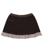 [ Pre-order ] Layered Knit Skirt