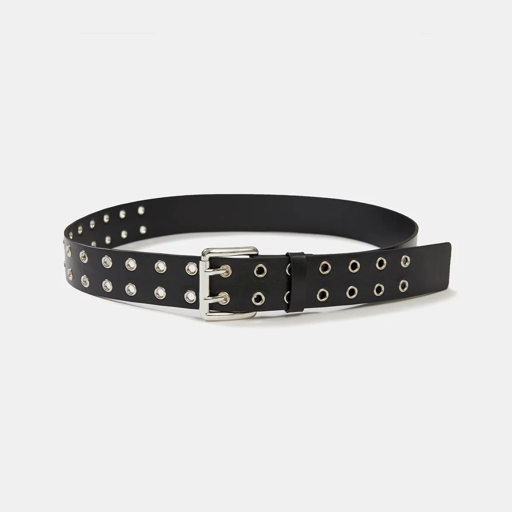 [ Pre-order ] Double Eyelet Leather Belt