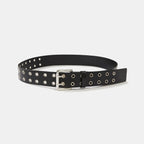 [ Pre-order ] Double Eyelet Leather Belt