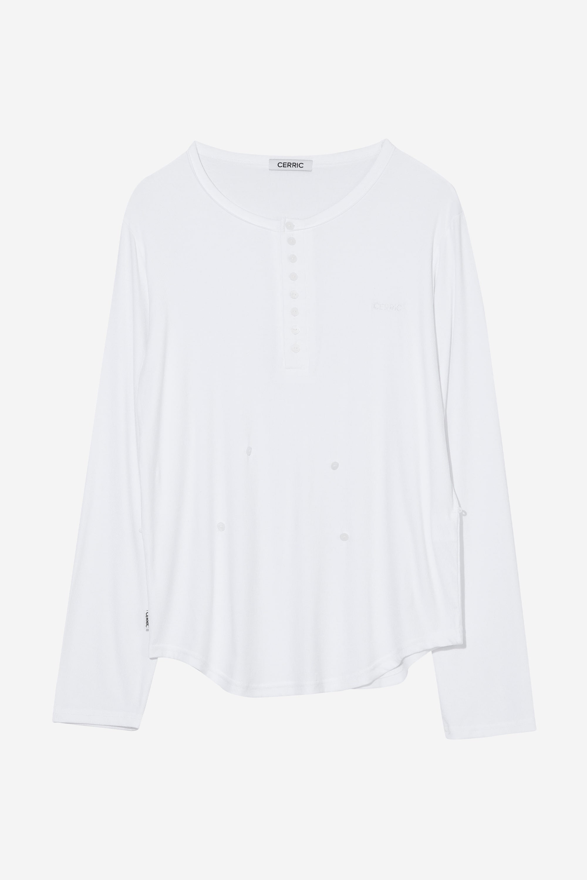 [ Pre-order ] Button Henley Neck Top