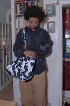 [ Pre-order ] Be Bop Canvas Tote Bag Cow