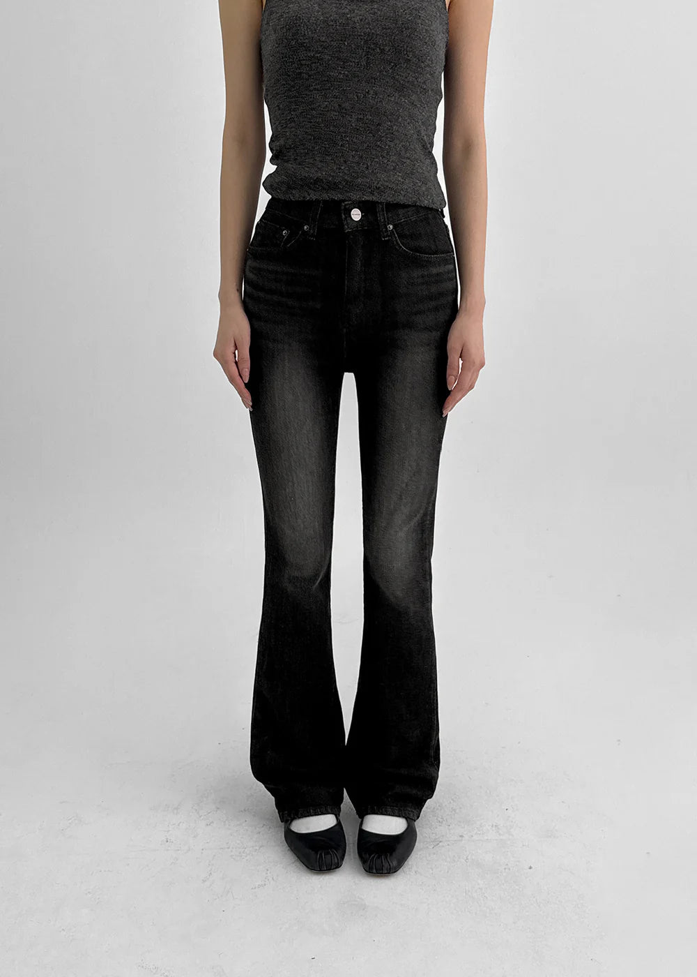 [ Pre-order ] B-Denim Long Slim Boots-cut 017 ( 可選褲長 )