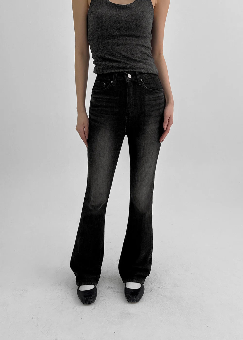[ Pre-order ] B-Denim Long Slim Boots-cut 017 ( 可選褲長 )