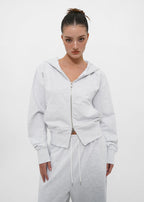 [ Pre-order ] B-Basic Mid-Sweat Hooded Zip-Up