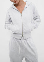 [ Pre-order ] B-Basic Mid-Sweat Hooded Zip-Up
