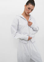 [ Pre-order ] B-Basic Mid-Sweat Hooded Zip-Up