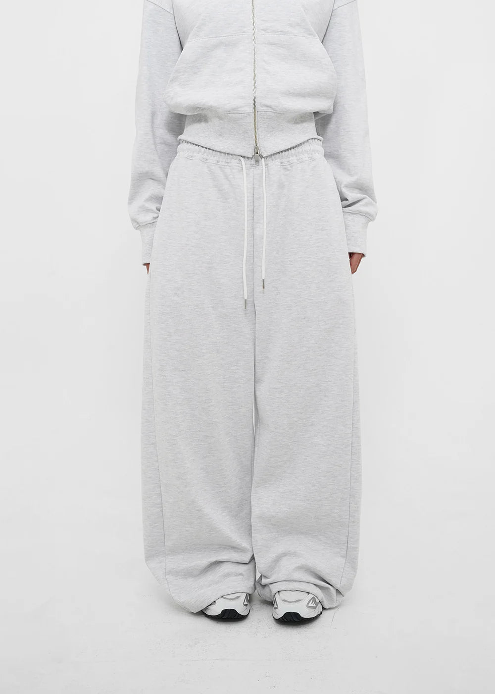 [ Pre-order ] B-Basic Mid-Sweat Folding Two-Way Pants