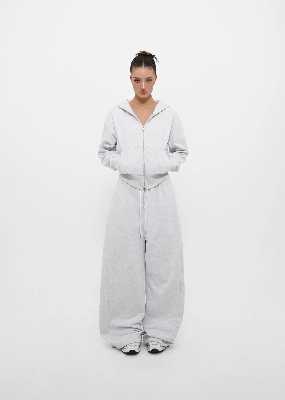 [ Pre-order ] B-Basic Mid-Sweat Folding Two-Way Pants
