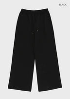 [ Pre-order ] B-Basic Mid-Sweat Cut-Out Wide Pants