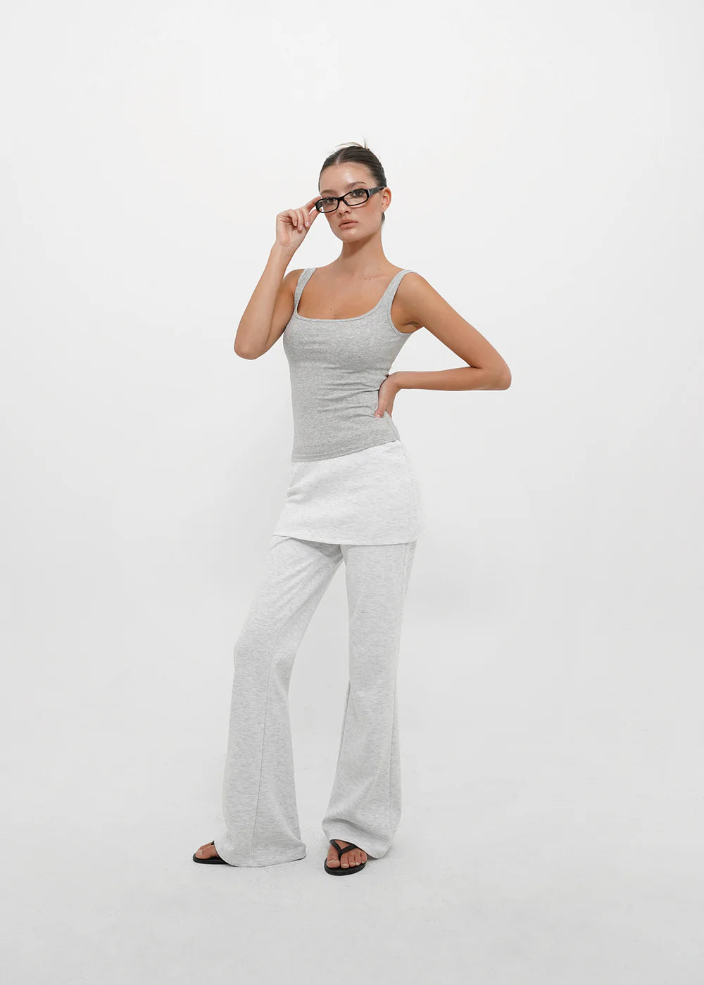 [ Pre-order ] B-Basic AirSweat Bootcut Skirt-Pants