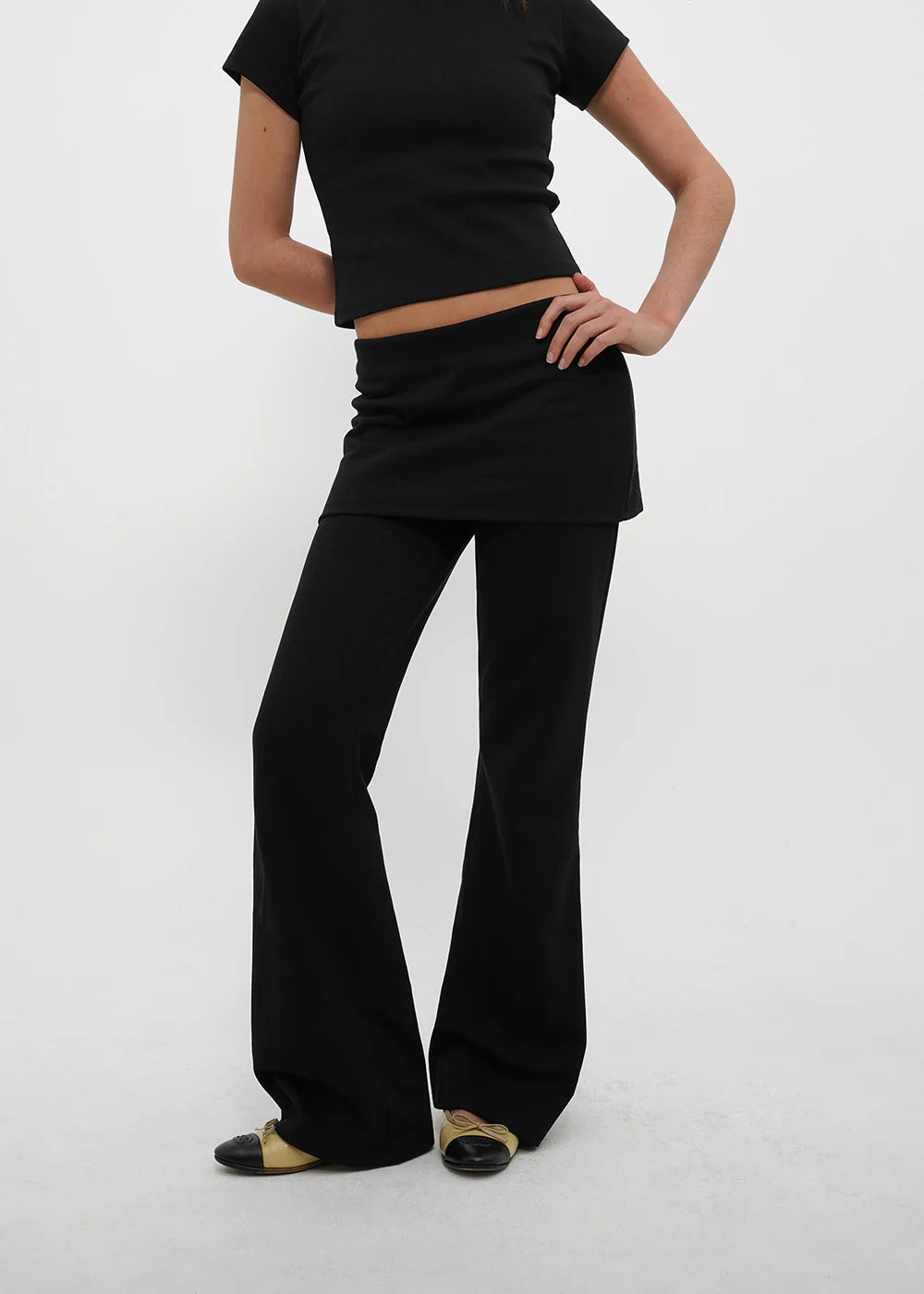 [ Pre-order ] B-Basic AirSweat Bootcut Skirt-Pants