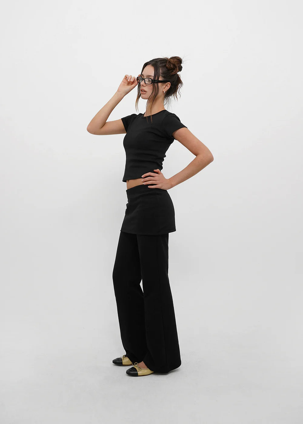 [ Pre-order ] B-Basic AirSweat Bootcut Skirt-Pants