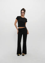 [ Pre-order ] B-Basic AirSweat Bootcut Skirt-Pants