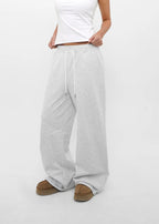 [ Pre-order ] B-Basic Mid-Sweat Cut-Out Wide Pants