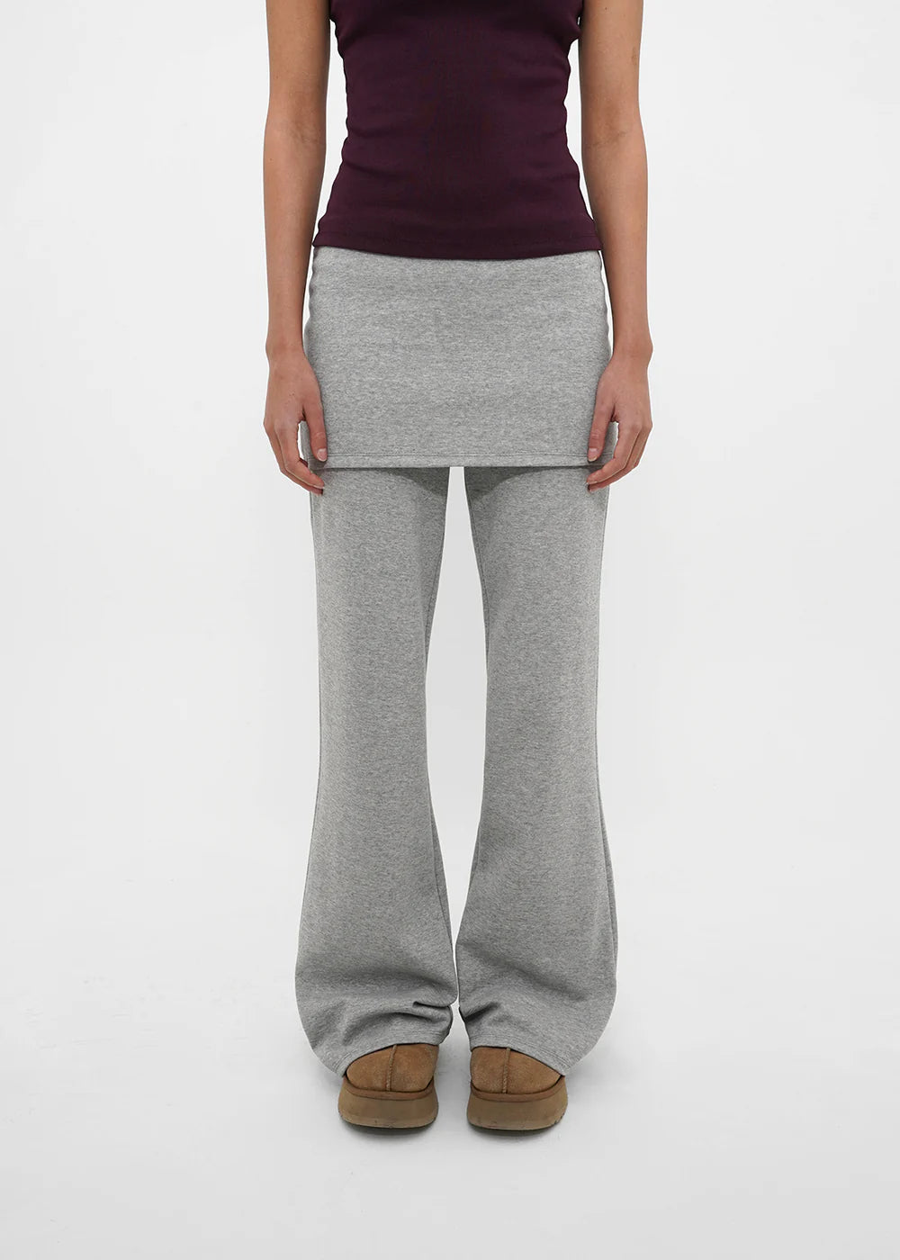 [ Pre-order ] B-Basic AirSweat Bootcut Skirt-Pants