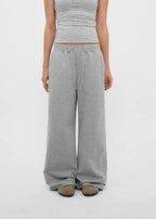 [ Pre-order ] B-Basic Mid-Sweat Cut-Out Wide Pants