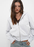 [ Pre-order ] B-Basic Mid-Sweat Hooded Zip-Up