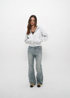 [ Pre-order ] B-Basic Mid-Sweat Hooded Zip-Up