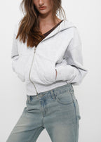 [ Pre-order ] B-Basic Mid-Sweat Hooded Zip-Up