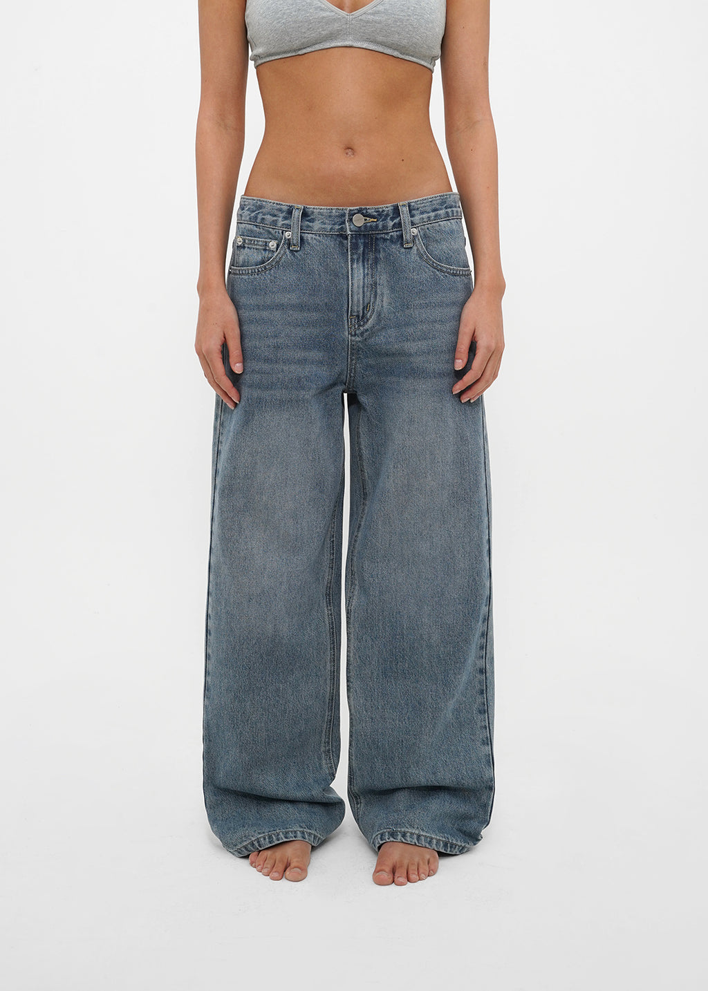 [ Pre-order ] B-Denim Low Vintage Straight Jeans 052