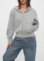 [ Pre-order ] B-Basic Mid-Sweat Hooded Zip-Up