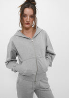 [ Pre-order ] B-Basic Mid-Sweat Hooded Zip-Up