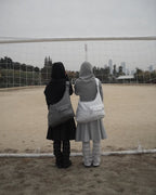 [ Pre-order ] Stripe Pocket Cross Bag