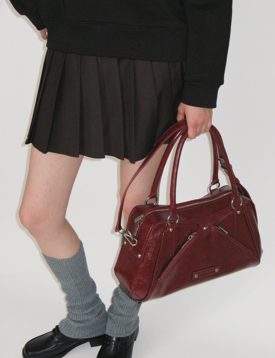 [ Pre-order ] Faux Leather M.O.S Bag