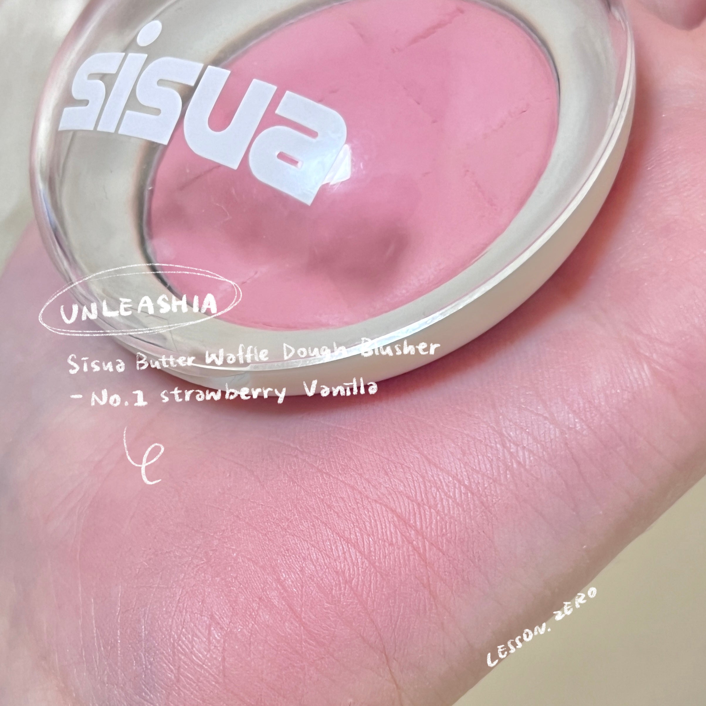 [ 現貨 ] Unleashia 🧇 純素保濕窩夫胭脂膏 Sisua Butter Waffle Dough Blusher