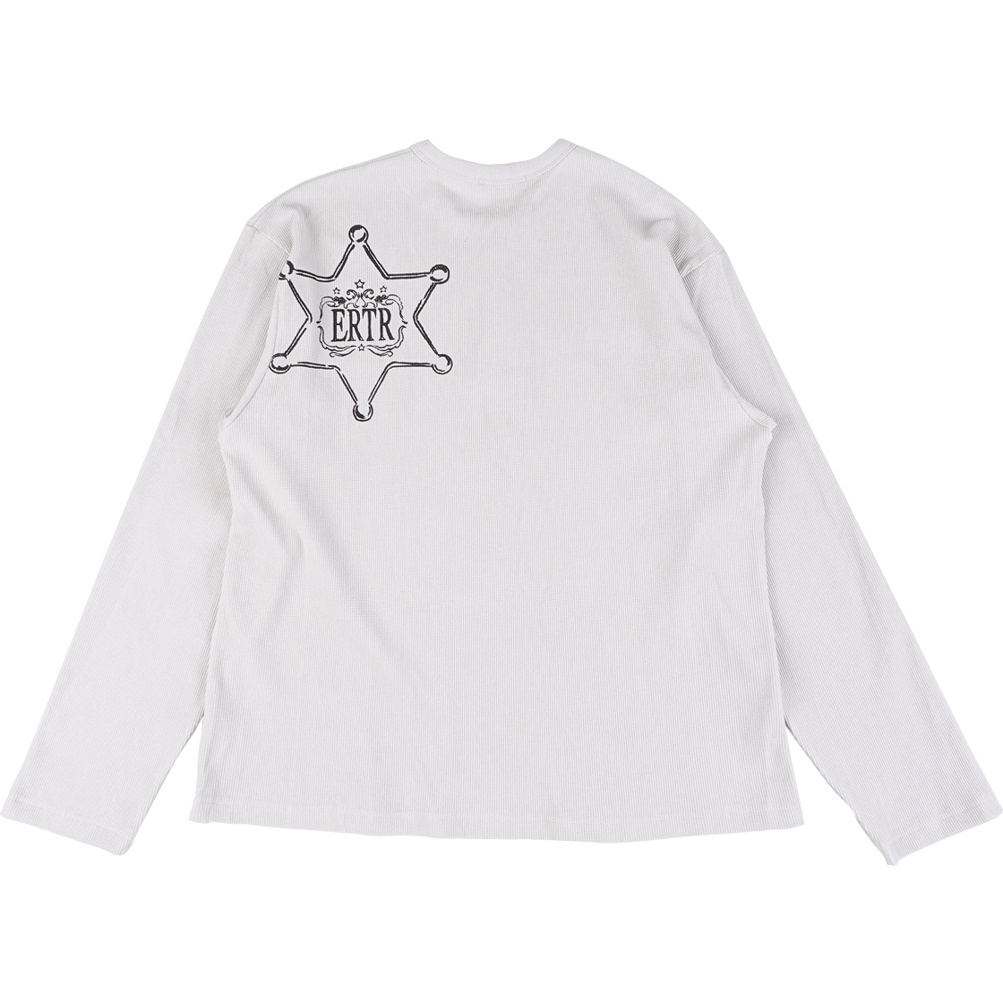 [ Pre-order ] Asteroid Rodeo Henry Neck LS T-Shirt Ivory