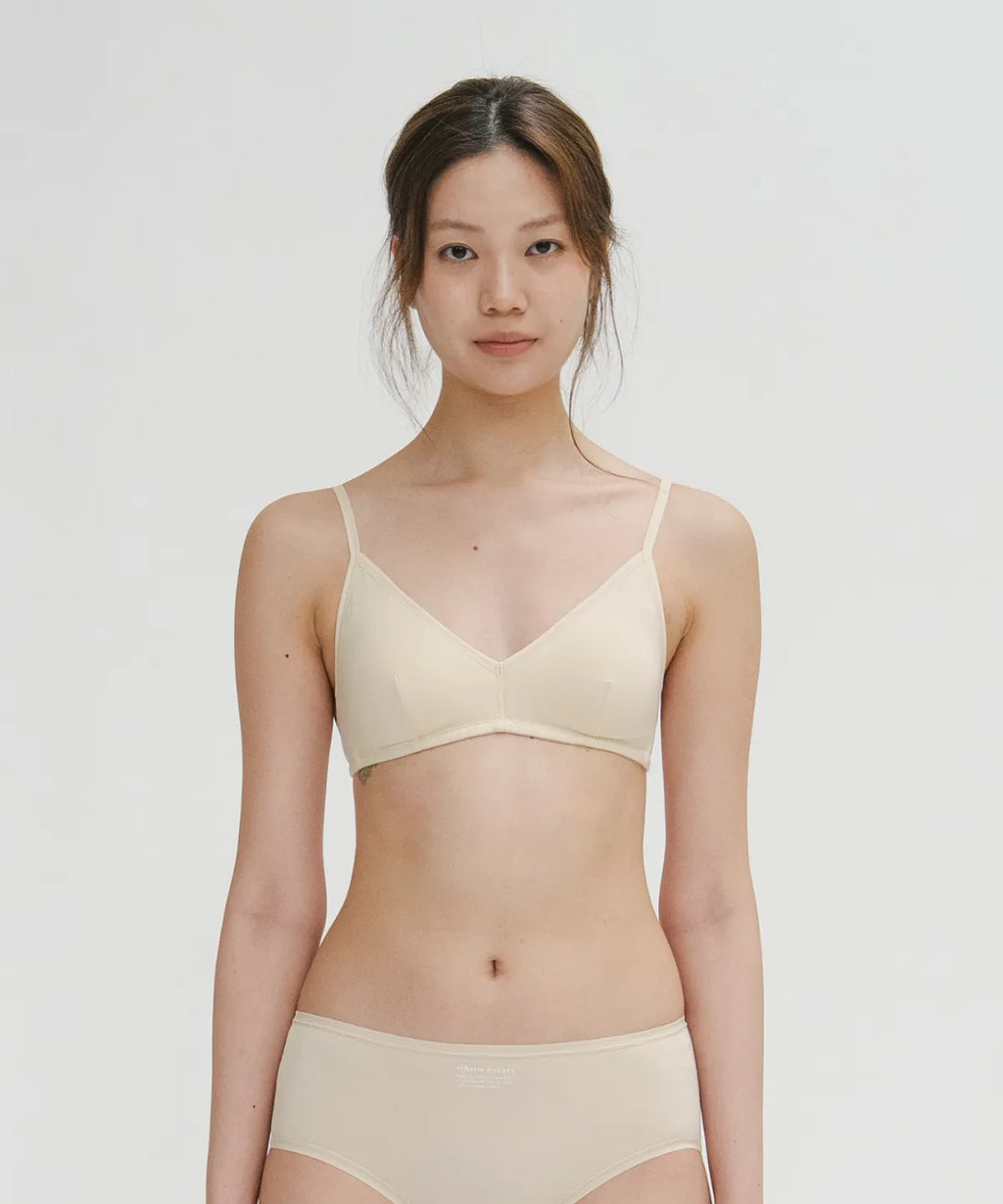 [ Pre-order ] 莫代爾內衣套裝👙 Modal Oh! Bralette Panty SET ( 內附胸墊 )