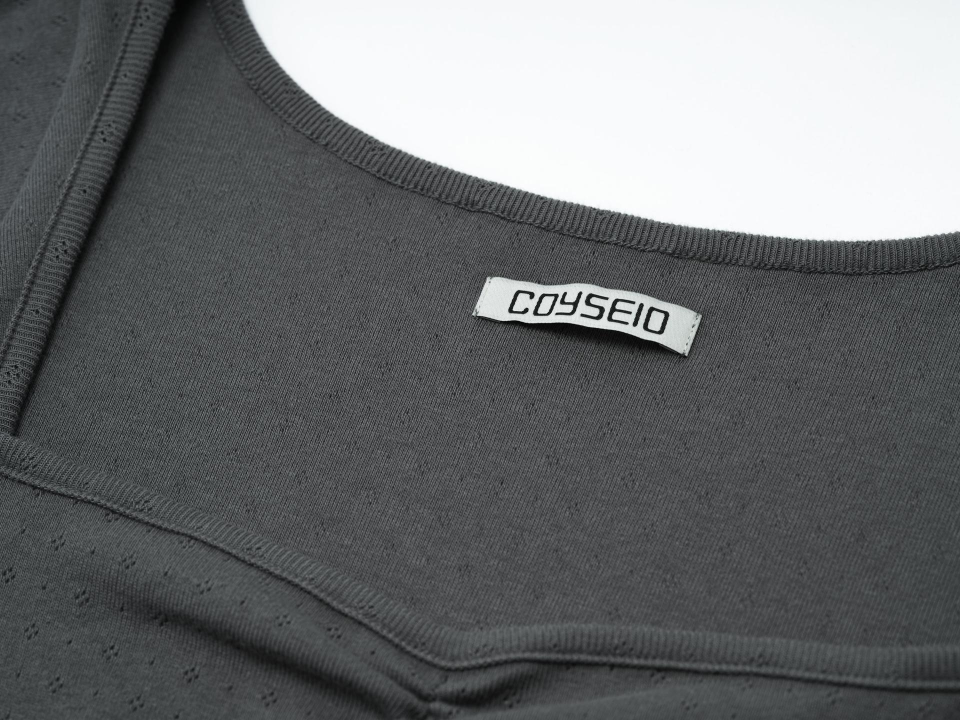 [ Pre-order ] Coyseio Punching Shirring Top