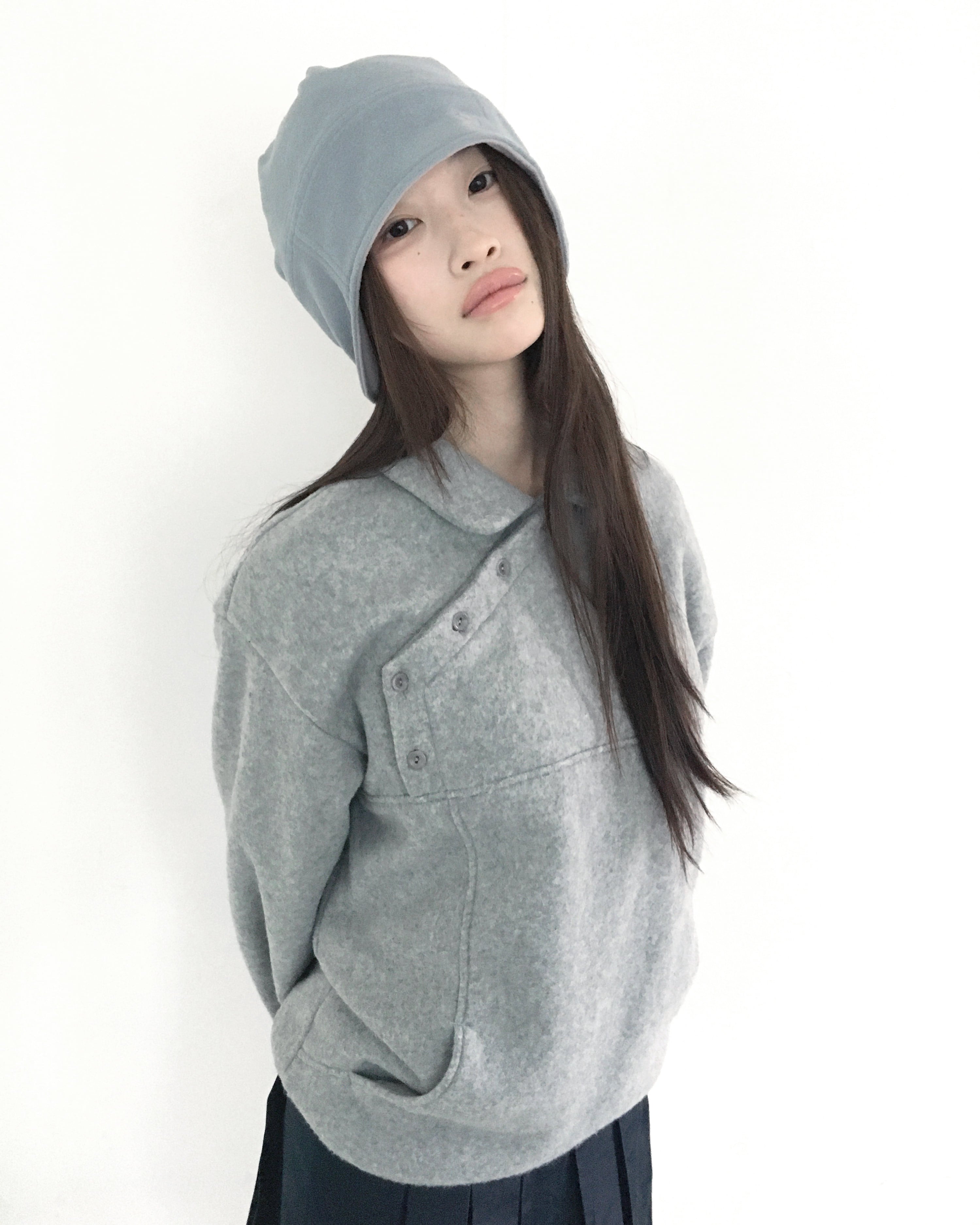 [ Pre-order ] Reversible Fleece Beanie