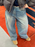 [ Pre-order ] 🇰🇷韓國直送 Vintage Botton Wide Denim Pants