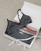 [ Pre-order ] 間條內衣套裝👙 Pattern Oh! Bra Panty SET ( 內附胸墊 )