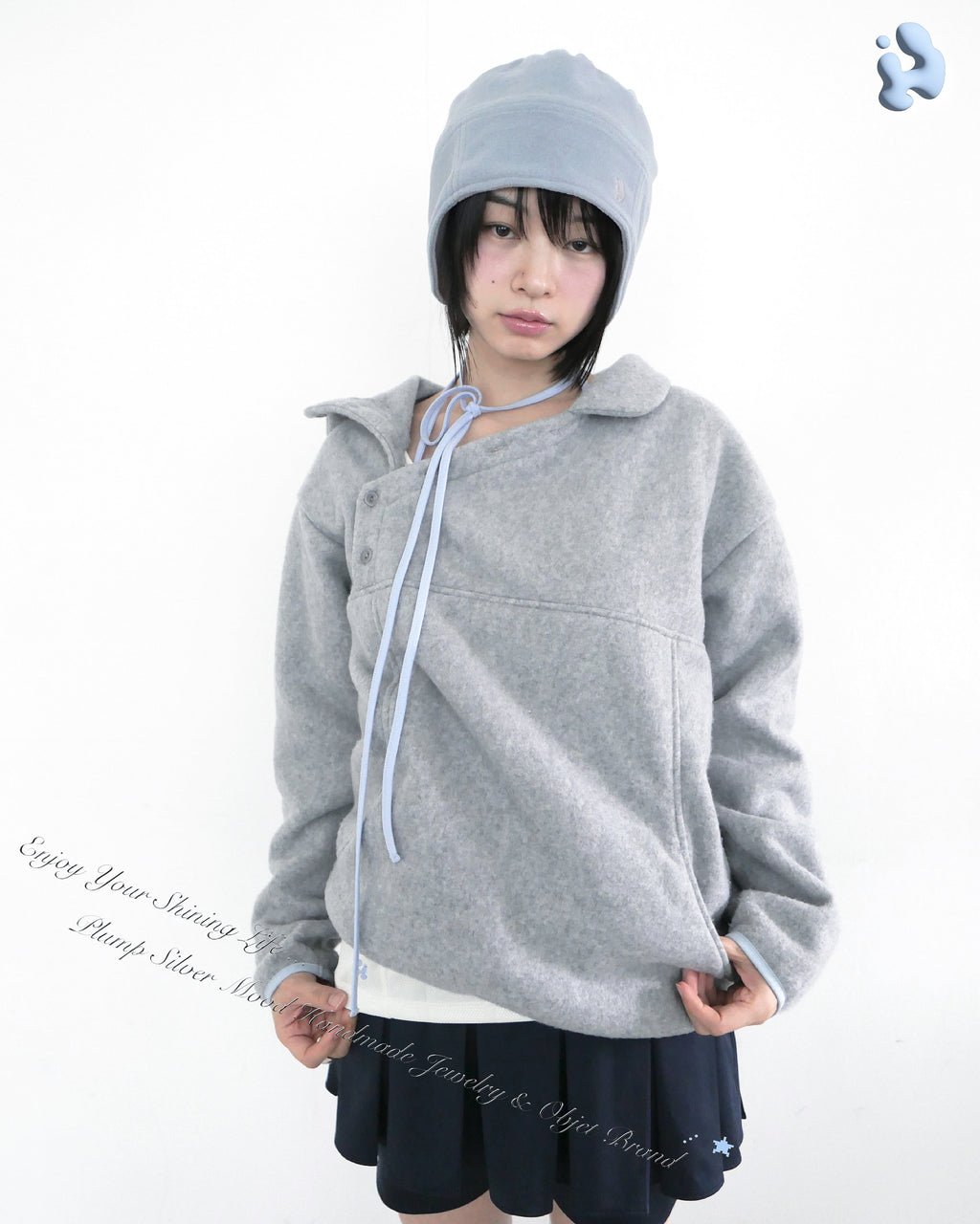 [ Pre-order ] Reversible Fleece Beanie